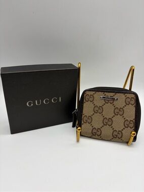Gucci Canvas Zippy Coin Wallet